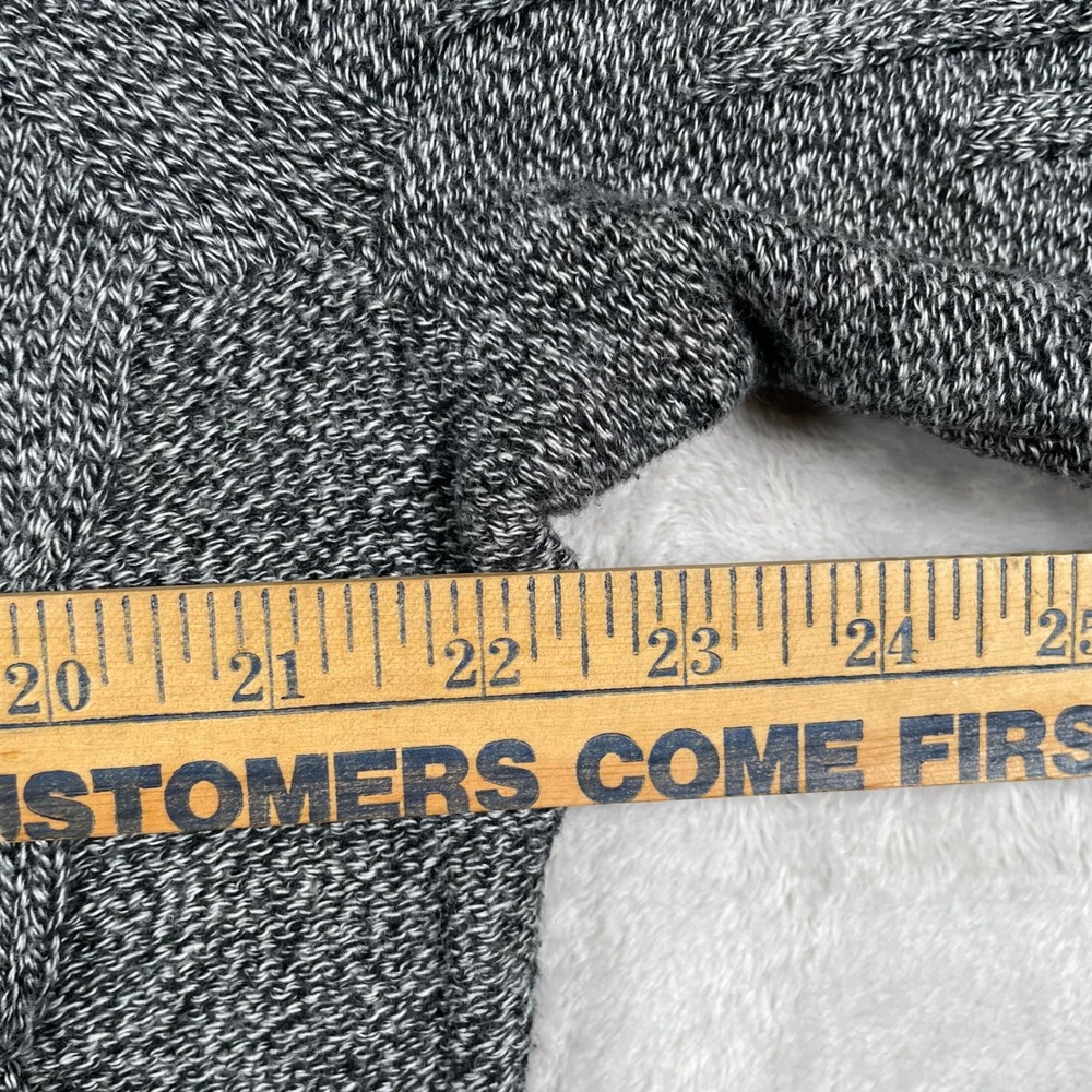 GAP Women Cable Knit Sweater Crew Neck Long Sleeve Gray XL - Picture 5 of 6